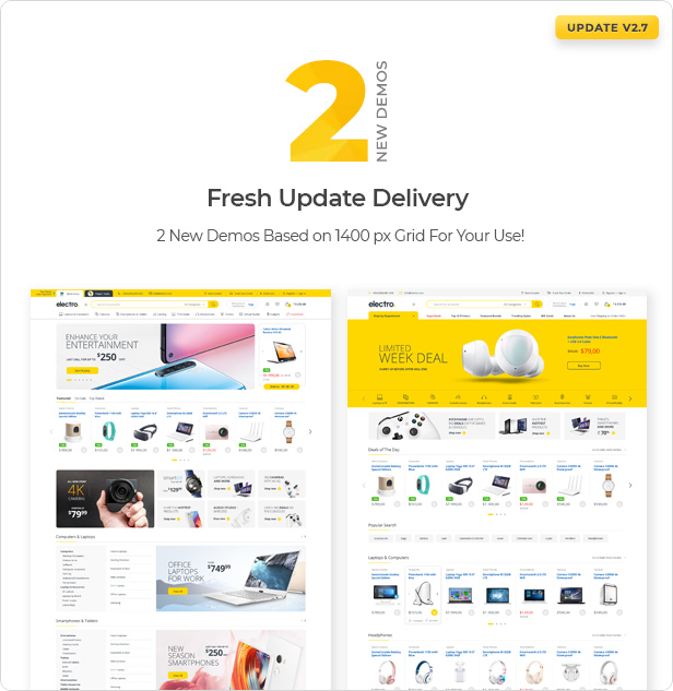 Electro Electronics Store WooCommerce Theme - 4