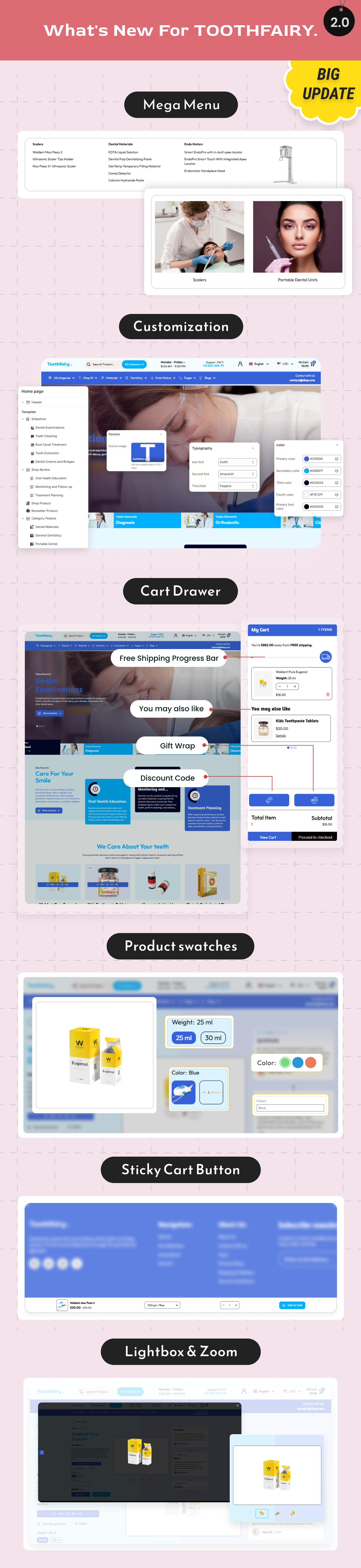 Tooth Fairy - Shopify 2.0 Dental Care Essentials Theme - 6