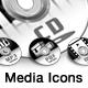 Media Icons - GraphicRiver Item for Sale