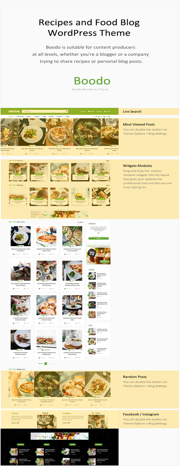 Boodo WP - Tema WordPress para Loja de Alimentos e Revistas - 2