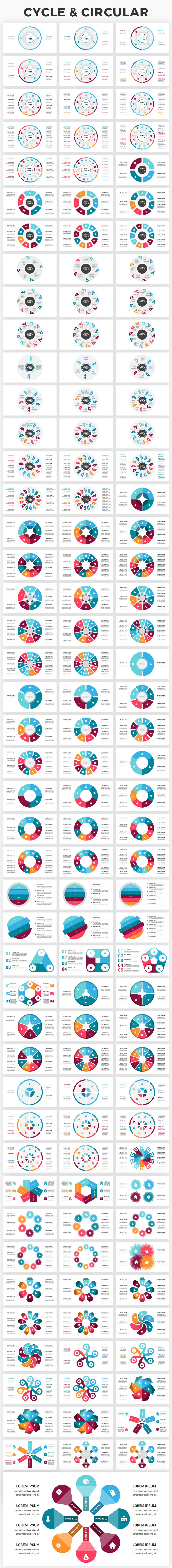 Infographics Complete Bundle PowerPoint Templates - 3