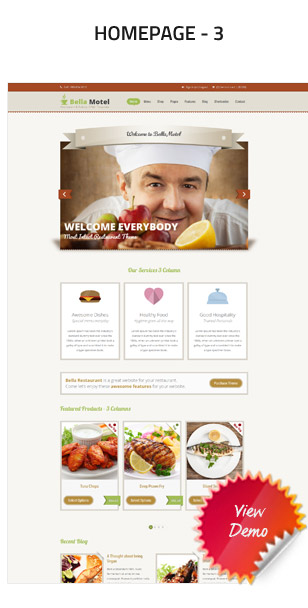 BellaMotel - Food, Restaurant Recipe HTML - 4