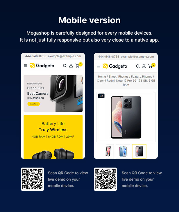 Gadgeto WP - Electronics Store Elementor WooCommerce Theme - 5