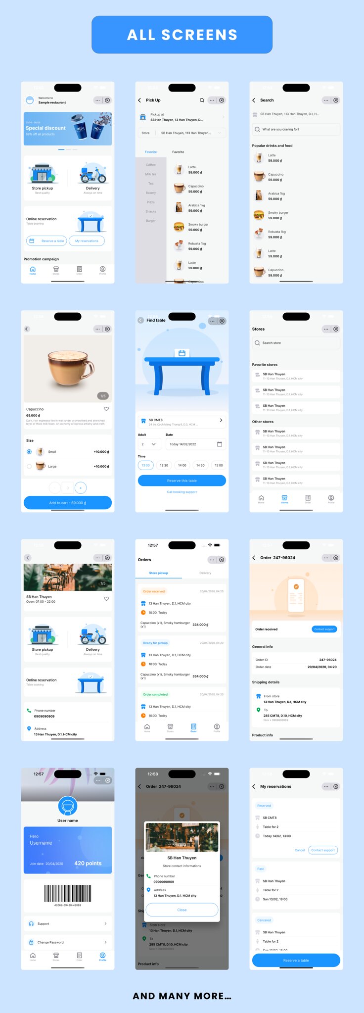 Beverage App - Flutter Mobile App Template 