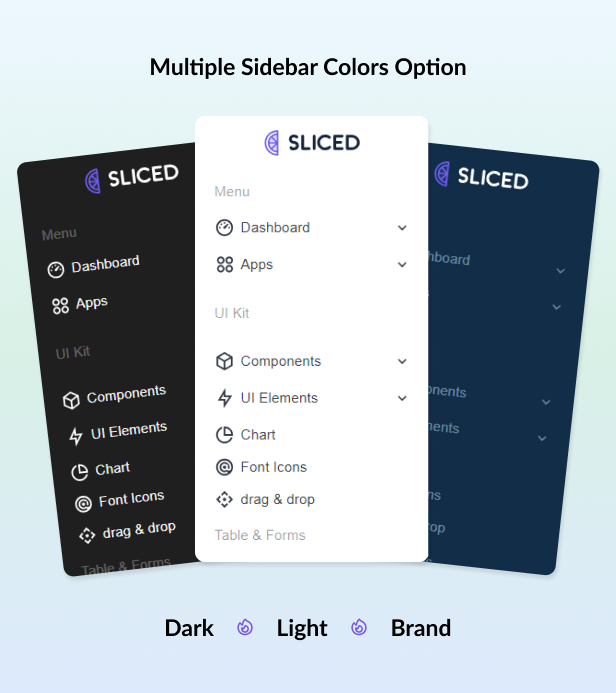 Sliced - ASP.Net Core 9 Tailwind CSS Admin & Dashboard Template - 2