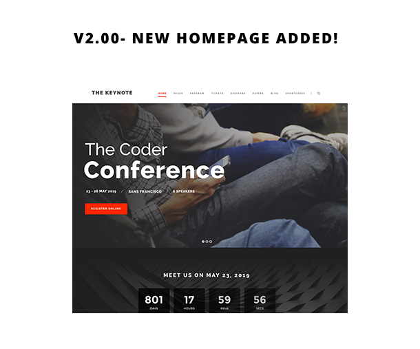 The Keynote - Conference / Event WordPress - 1