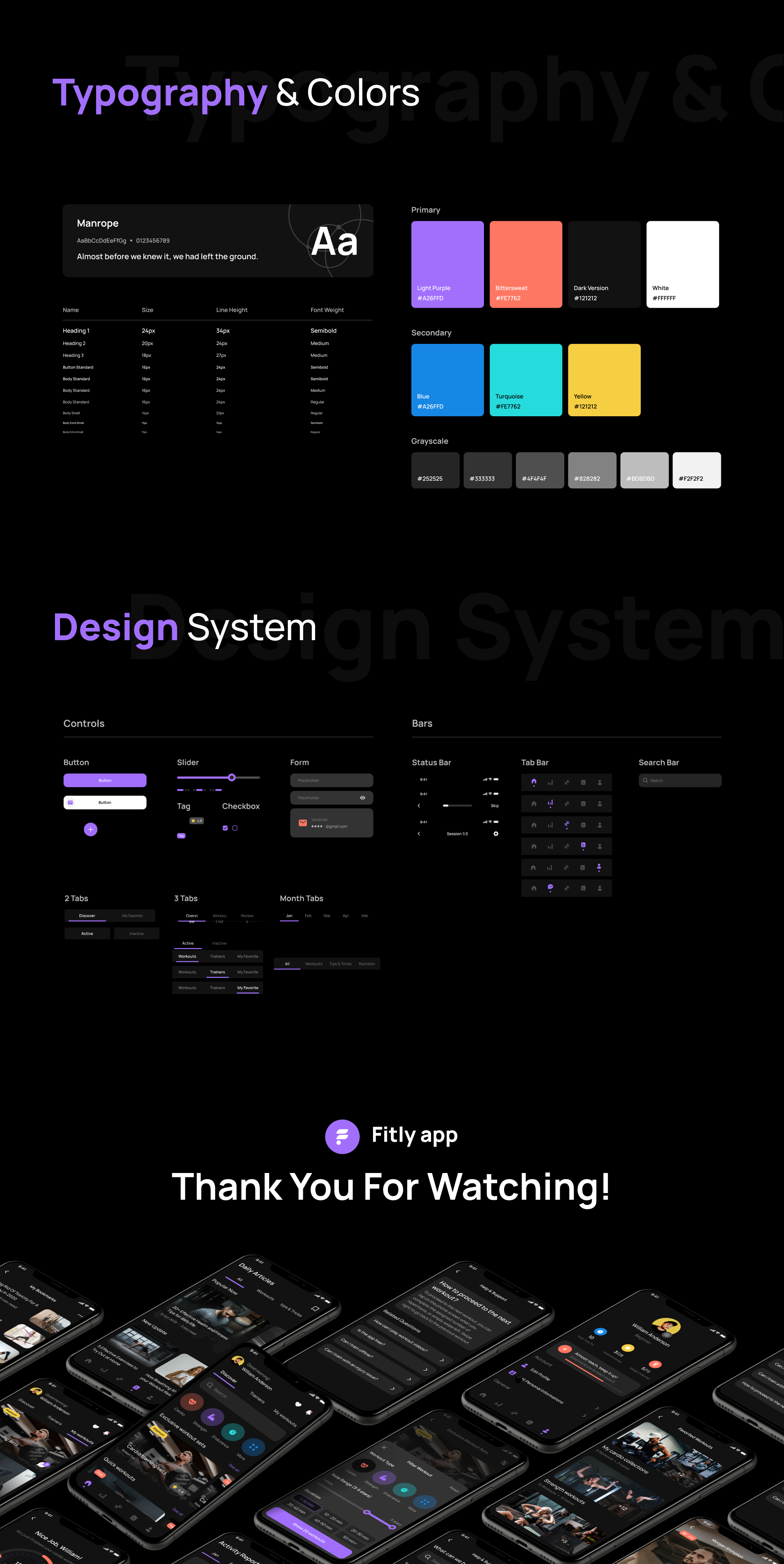 Fitly - Fitness Template Template