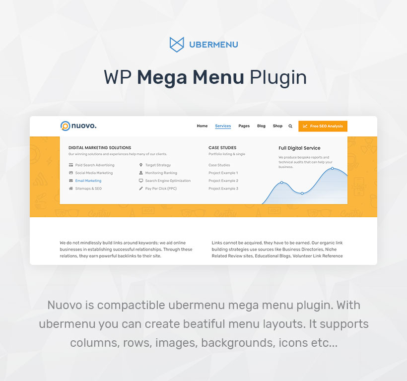 Nuovo - Social Media, Digital Marketing Agency, SEO WordPress Theme - 11