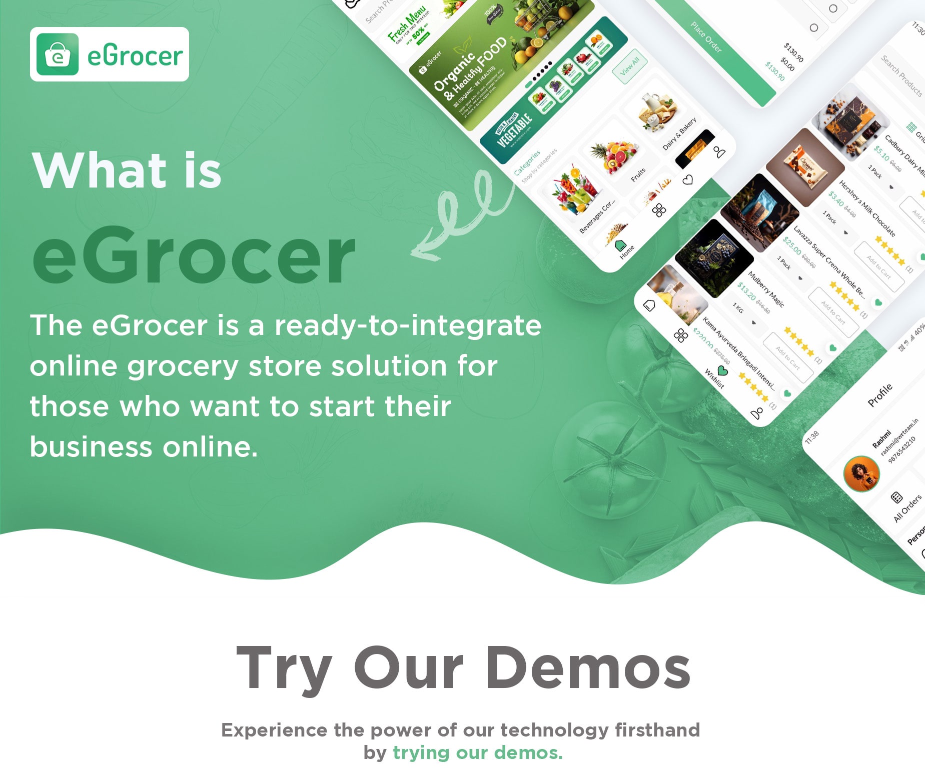 eGrocer - Online Multi Vendor Grocery Store, eCommerce Flutter Full App | Admin Panel | Web Version - 6