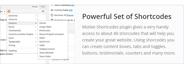 Powerful Set of Shortcodes