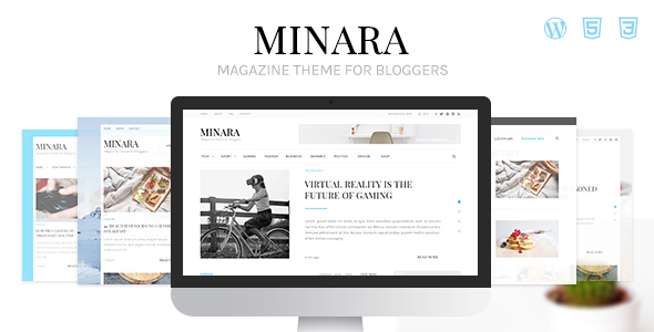 Minara - WordPress Magazine Theme for Bloggers - News / Editorial Blog / Magazine