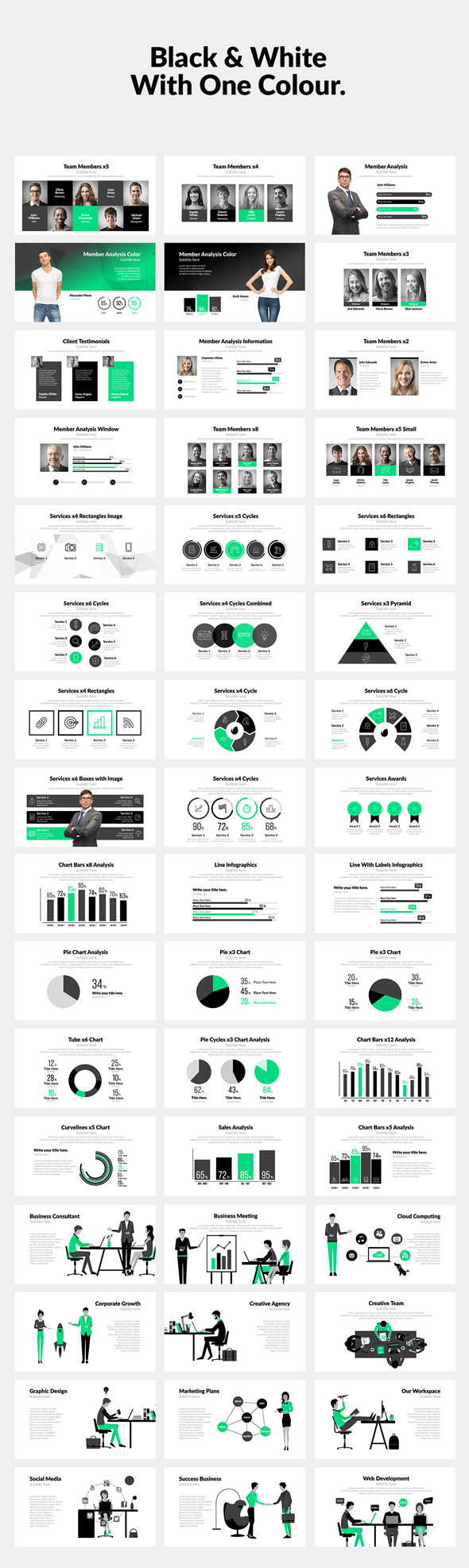 Corporate Bundle & Infographics - 14