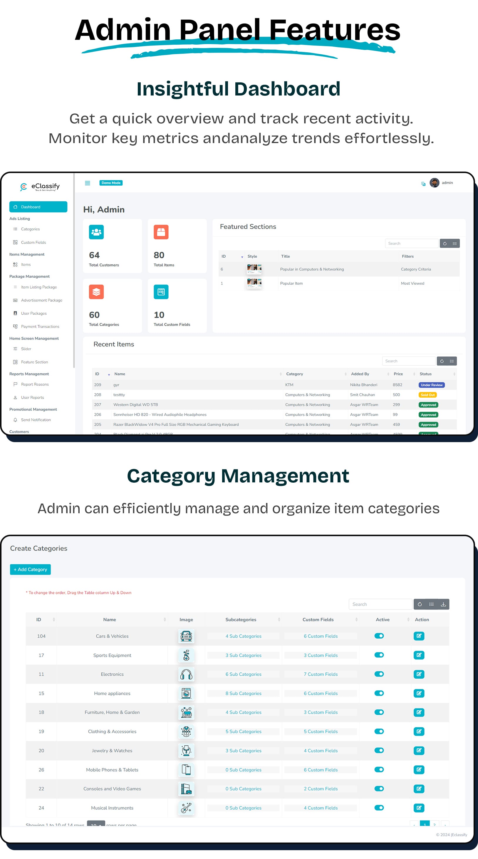 eClassify - Classified Buy and Sell Marketplace Flutter App with Laravel Admin Panel - 25