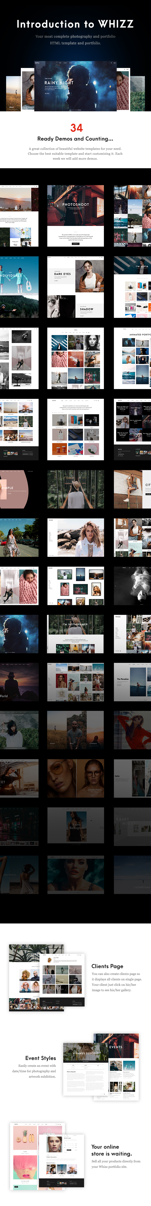 Whizz -  Photography Template - 2