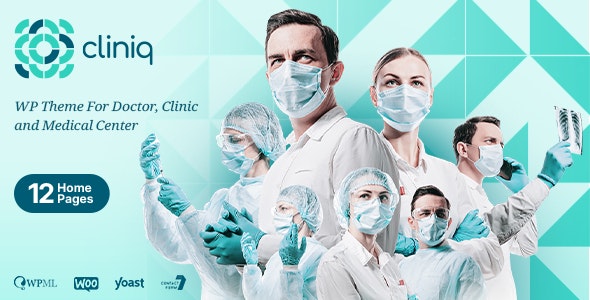 Cliniq - WordPress Theme for Doctor, Clinic & Medical - Health & Beauty Retail