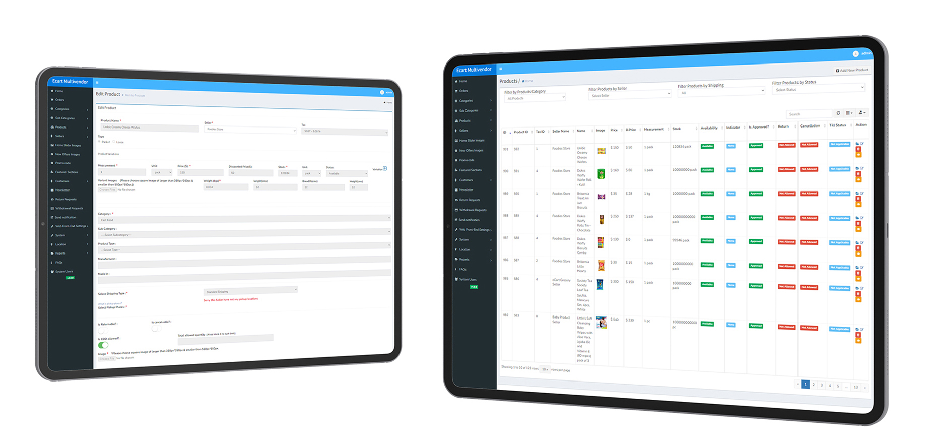 eCart - Multi Vendor eCommerce System - 24