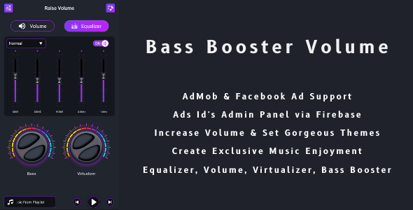 bass booster - volume booster