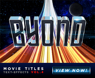 MOVIE TITLES - Vol.10 | Text-Effects/Mockups | Template-Pack - 4