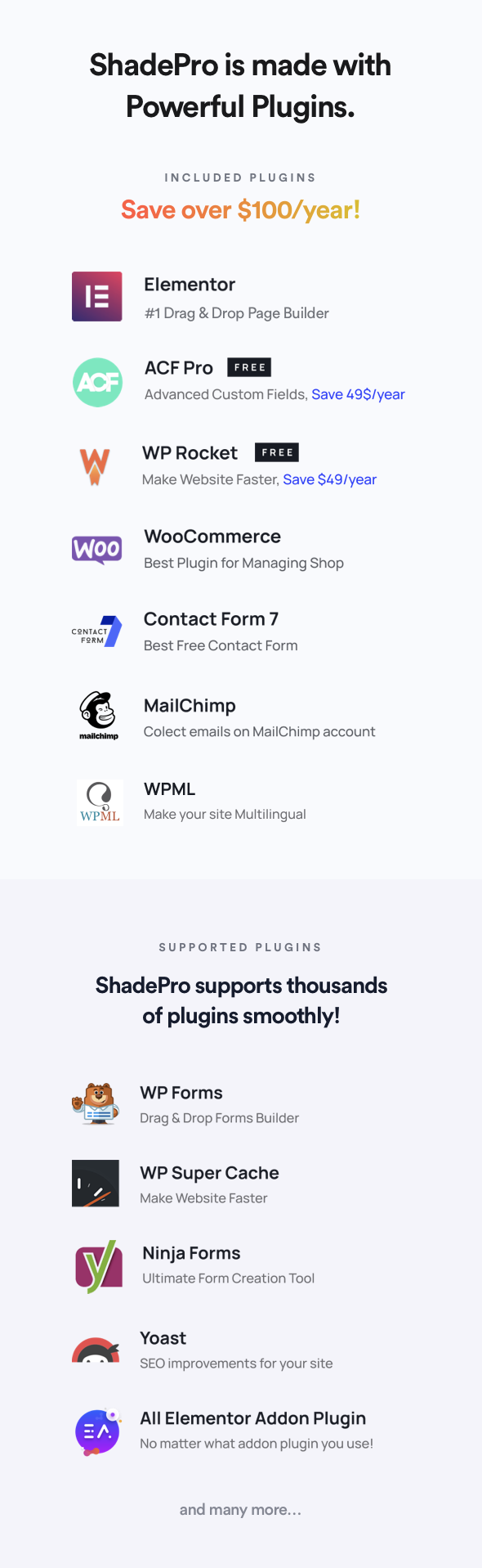 ShadePro - Chủ đề WordPress đa mục đích - 7