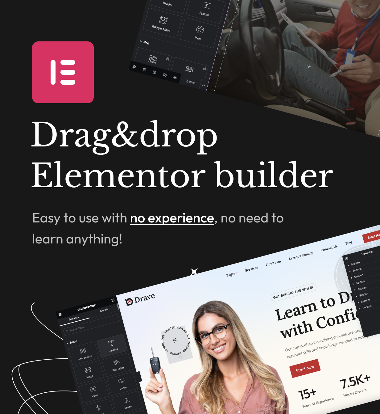 Drave - Driving School WordPress Theme