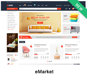 eMarket - eCommerce & Multipurpose Marketplace WooCommerce WordPress Theme