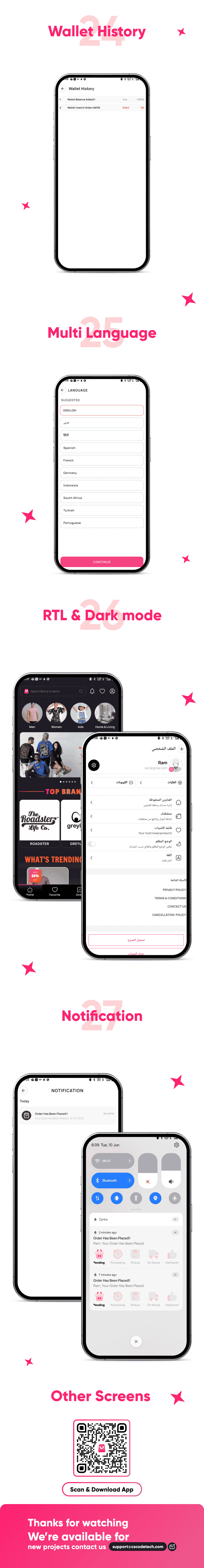 Zyntra - Complete eCommerce Mobile App - Online Shopping App - eCommerce Store App Flutter Solution - 8