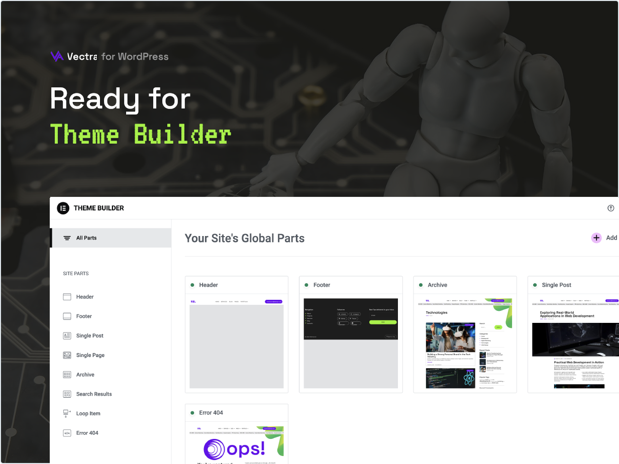 Ready for Theme Builder