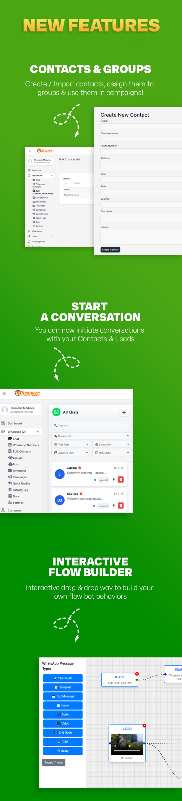 WhatsApp Official Cloud API Chat & Marketing module for Perfex CRM - 3