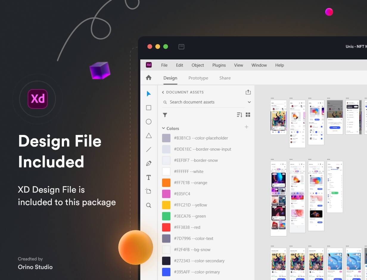 Unic – NFT Marketplace HTML Mobile Template - 7