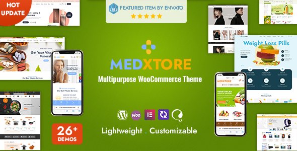 MedXtore - Multipurpose Health and Medical Figma Template - 1