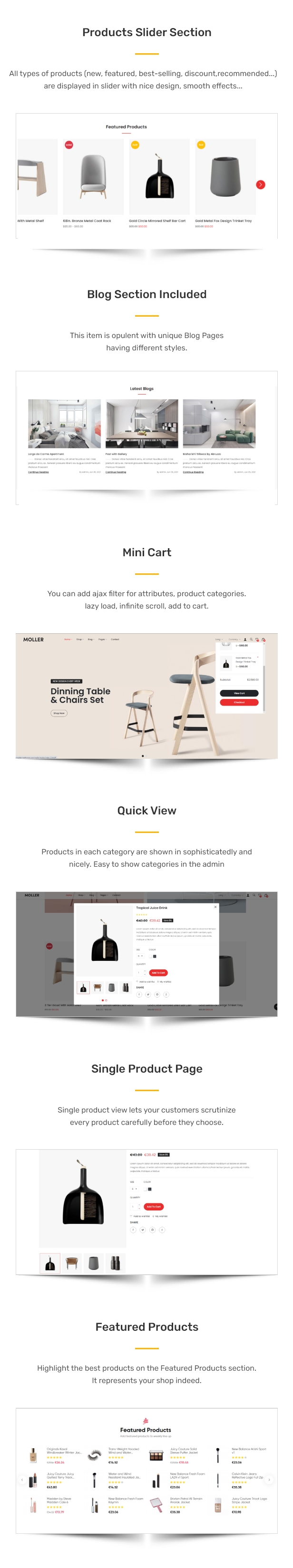 Moller - Furniture & Decor eCommerce Responsive Bootstrap5 Template - 2