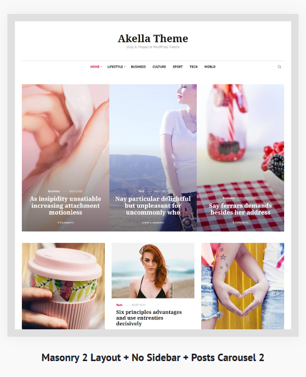 Akella - Personal Blog & Magazine WordPress Theme - 4