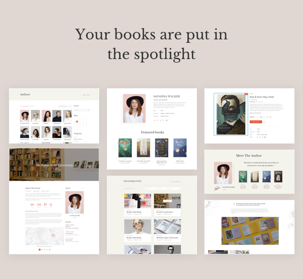 Auteur – WordPress Theme for Authors and Publishers - 13