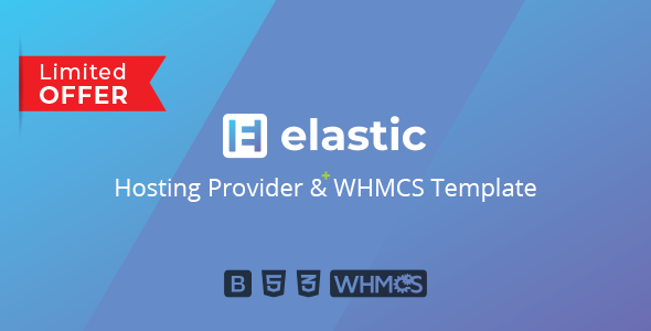 Elastic - Hosting Provider & WHMCS Template