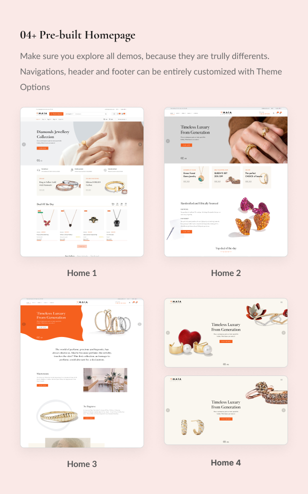 Maia - Jewelry Shop WordPress Theme - 8