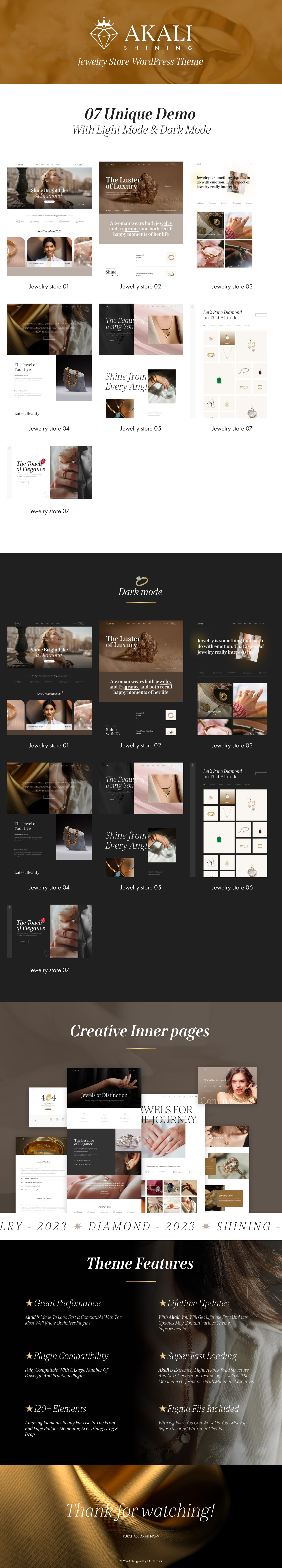 Akali - Jewelry Store WordPress Theme - 1