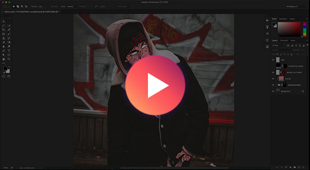 Energy drink can mockup