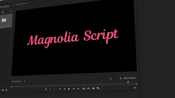 Magnolia - Animated Handwriting Typeface - 2