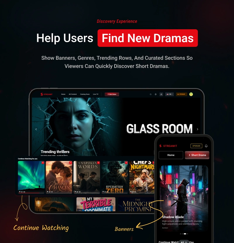 Streamit - OTT Streaming Short Drama (Add-on) - 16
