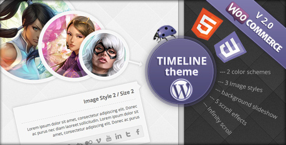 Time Travel - Timeline WordPress Theme - 4