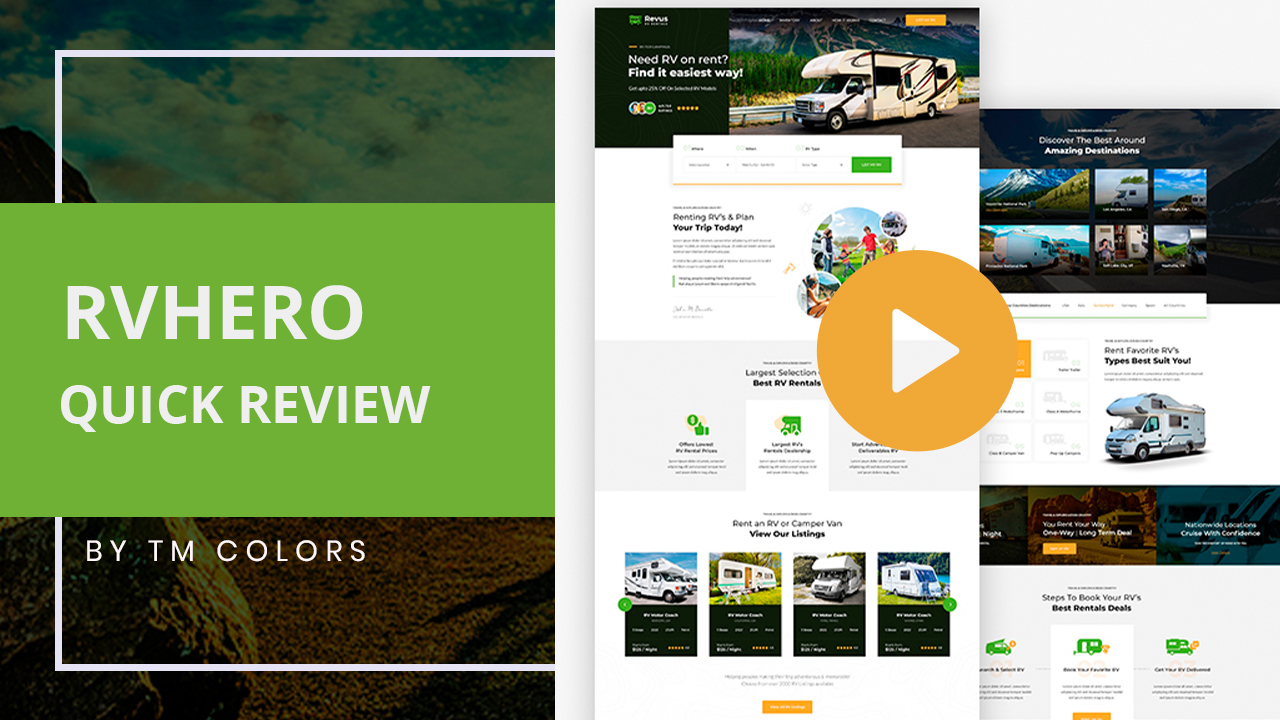 Rvhero –  RV Rental & Multi-Vendor Vehicle Marketplace - 2