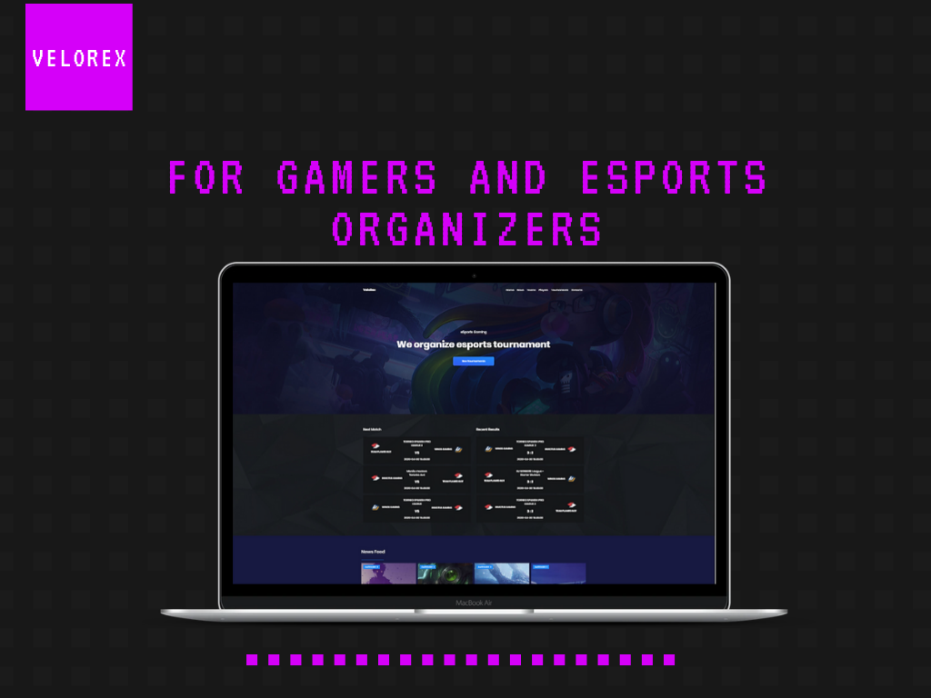 VeloRex – Gaming eSports Tournament Script - 1