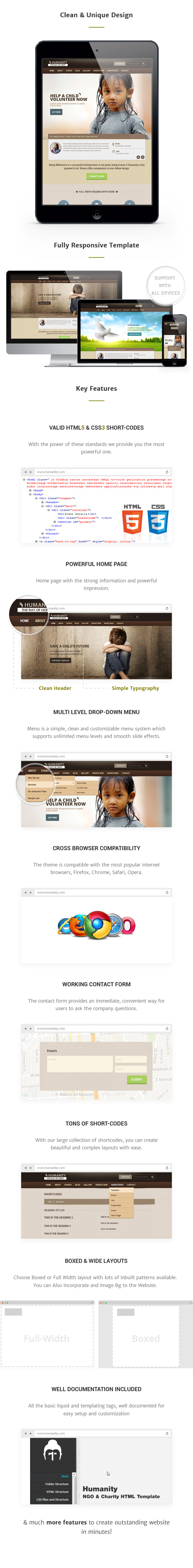 Humanity | Charity HTML5 Template - 1