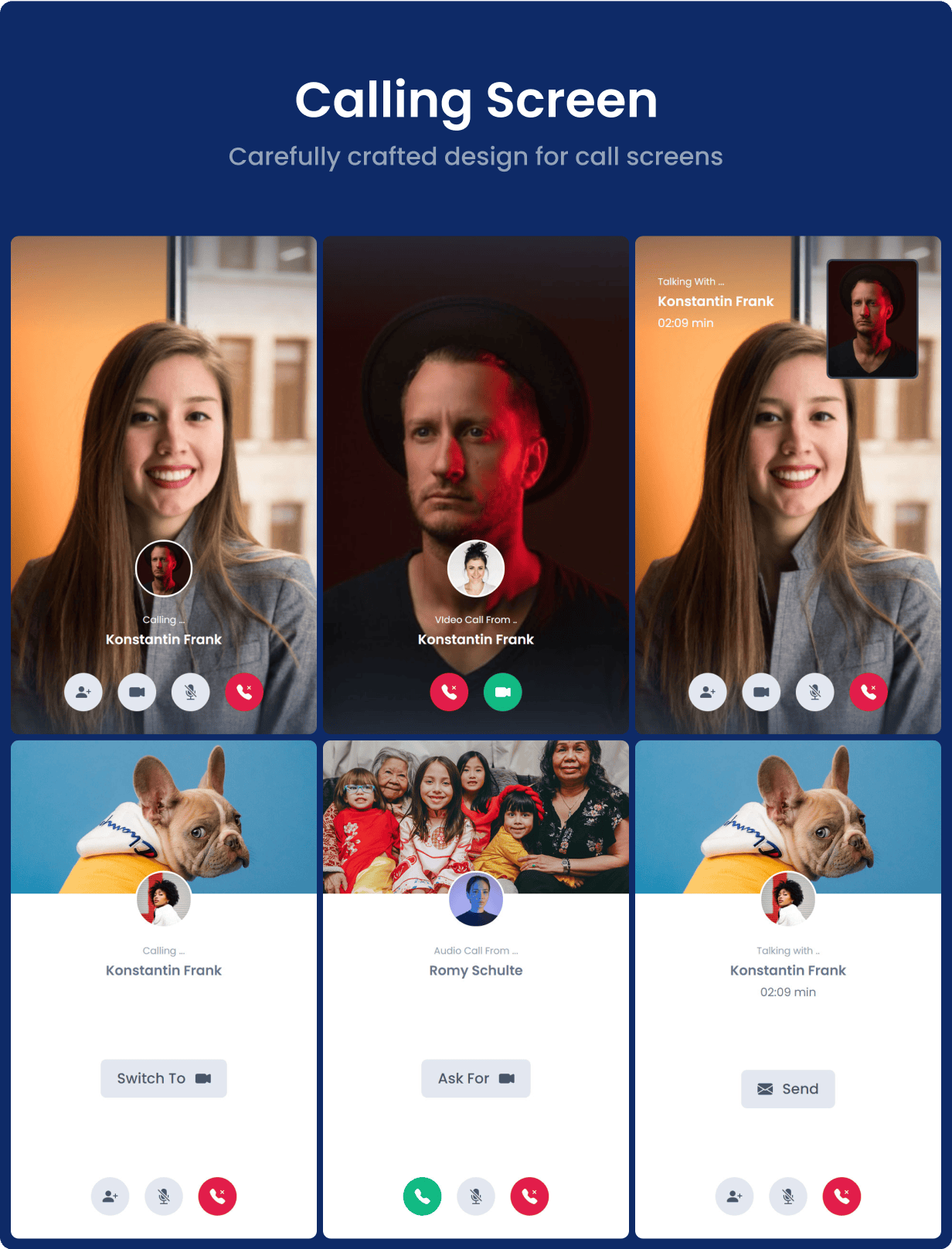Pre-built and Ready to use chat reply elements