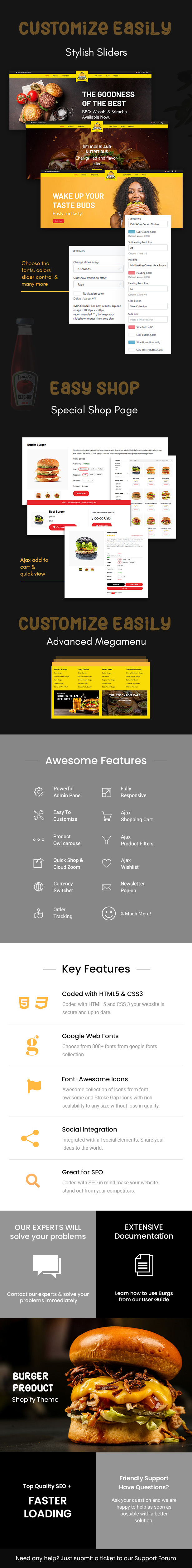 Burgs - Food Delivery Shopify Theme - 1