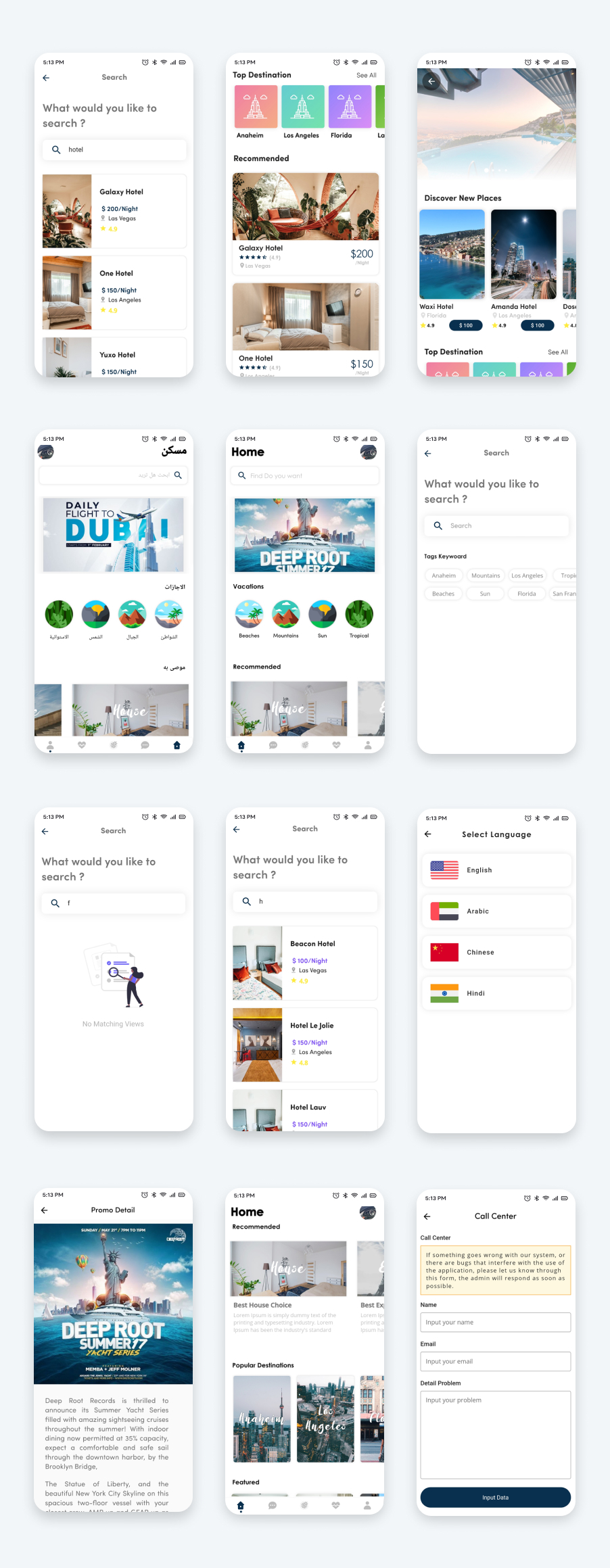 Flutter Hotel Booking and Hotel Management in Flutter Booking Hotel Apps - 6