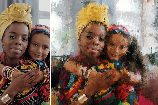 Impressionist Watercolor Photoshop Action - 5