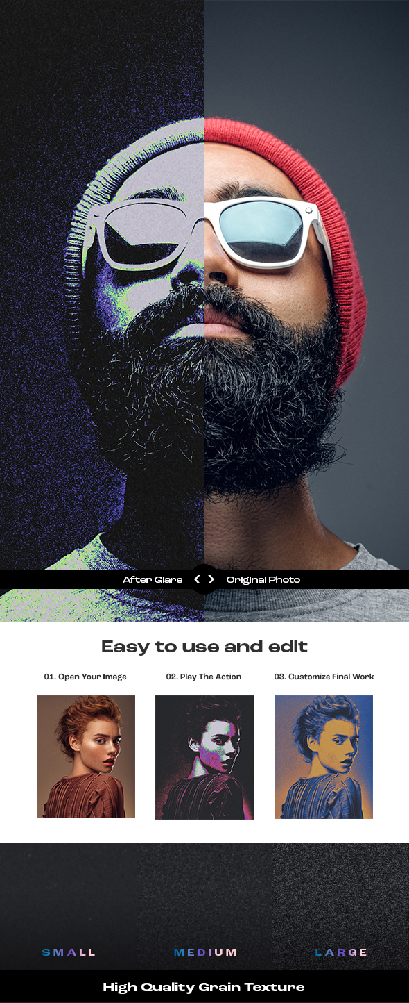 After Glare Photoshop Action