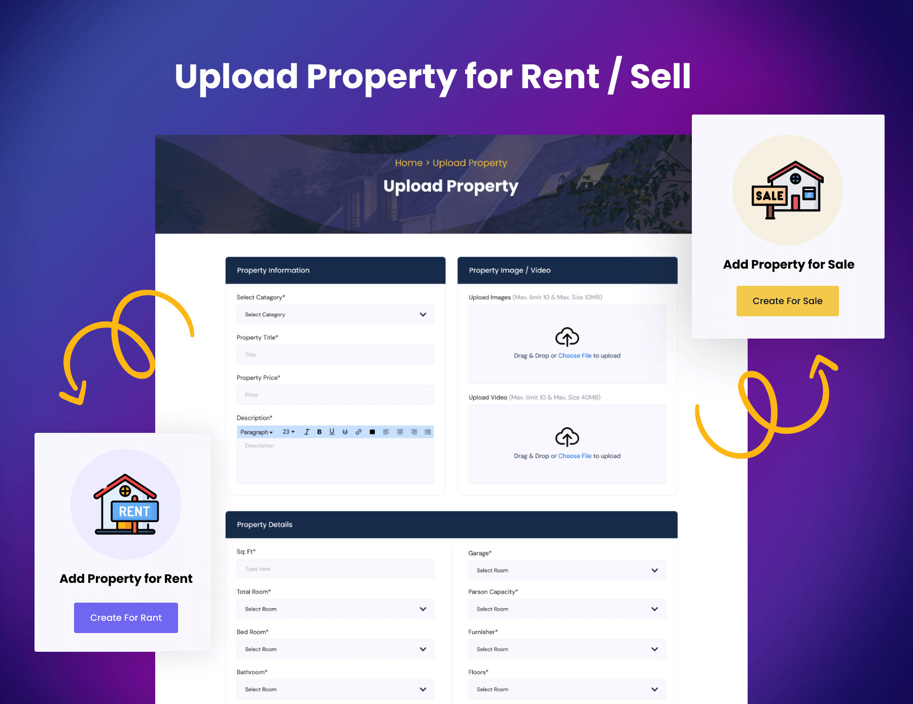 Homeco - Real Estate Directory Listing Laravel Script