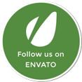 Follow us on Envato